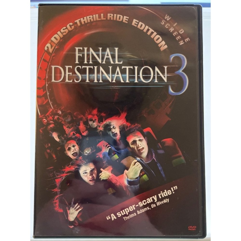Final Destination 3 Movie DVD 2 Disc Thrill Ride Widescreen Edition